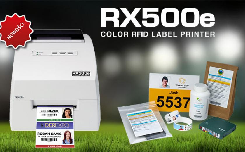 Kolorowa drukarka RFID do etykiet i kuponów